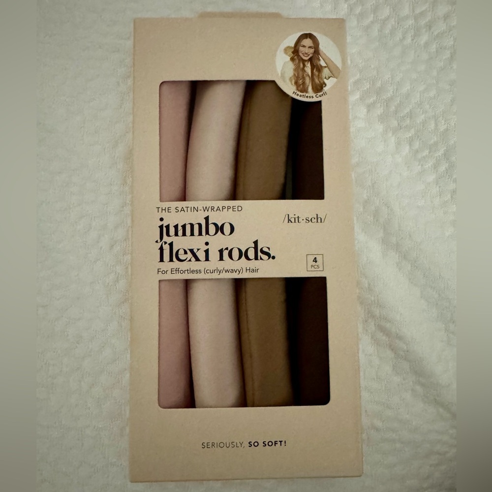 Kitsch Jumbo Flexi Rods - Set of 4